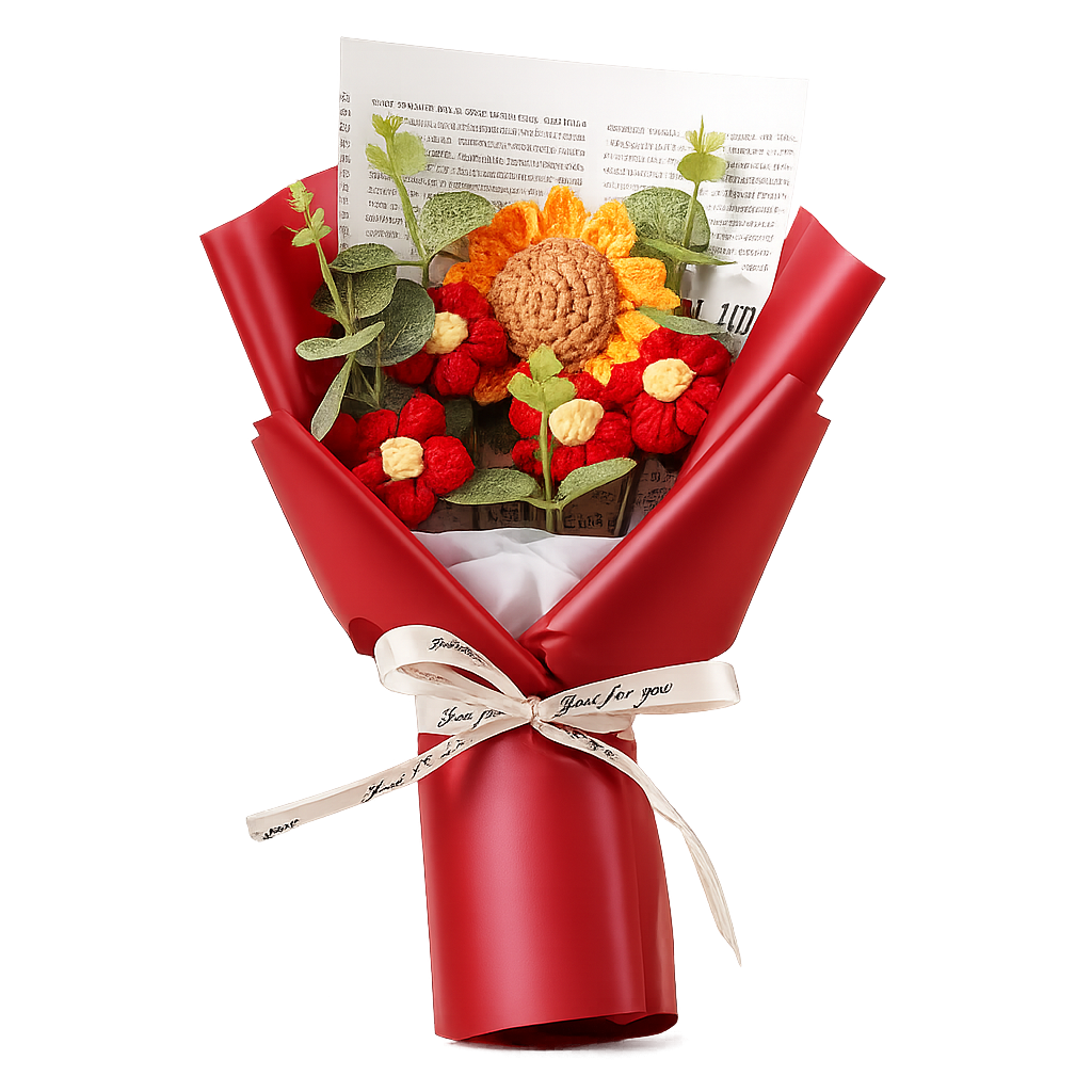 Valentines Crochet Gift Set