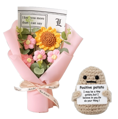 Valentines Crochet Gift Set