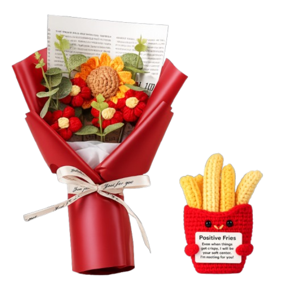 Valentines Crochet Gift Set