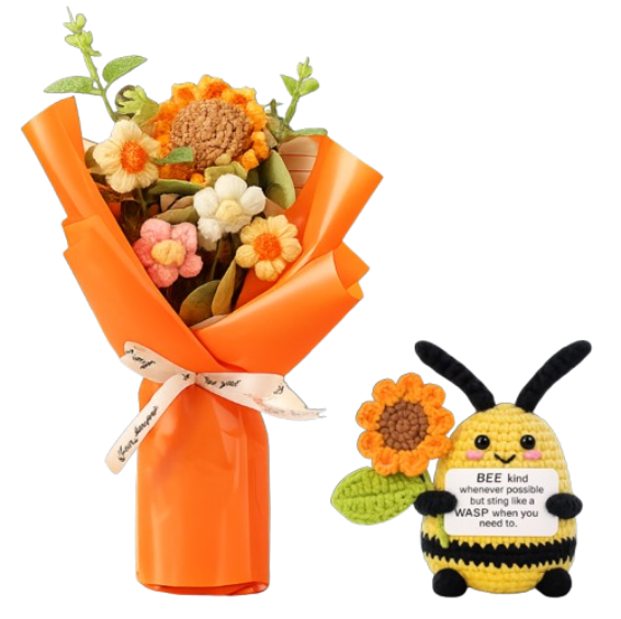 Valentines Crochet Gift Set