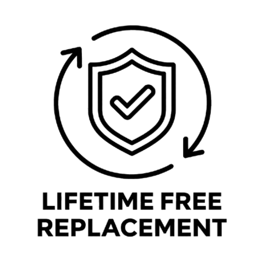 Lifetime Free Replacement